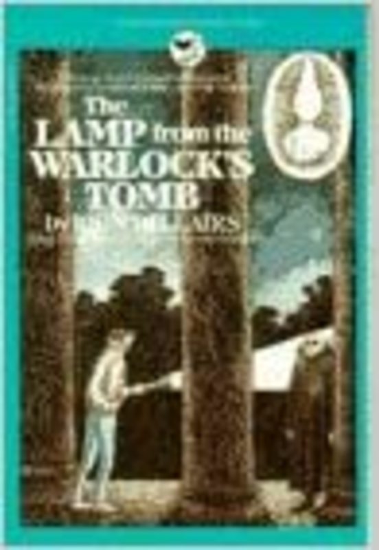 Book cover for "The Lamp from the Warlock's Tomb" by John Bellairs