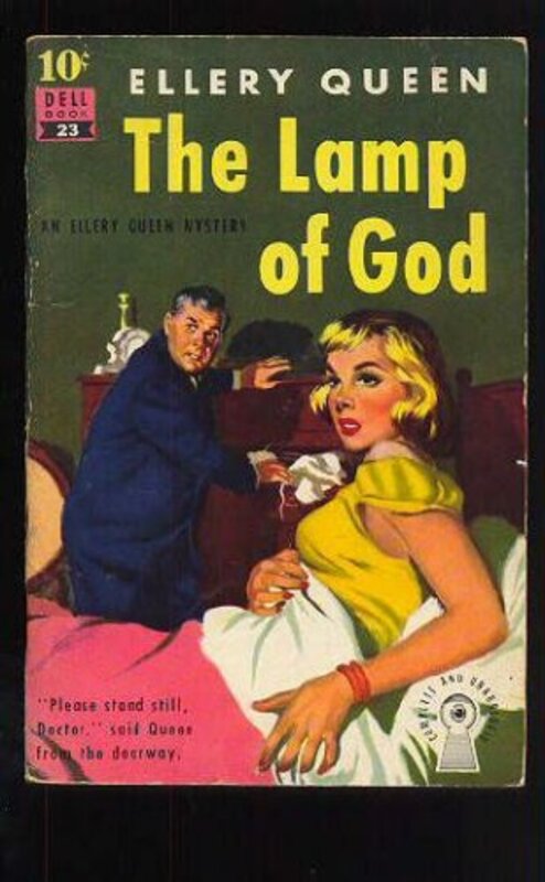 Book cover for "The Lamp of God" by Ellery Queen