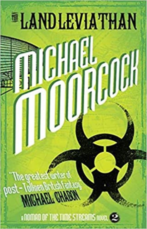 Book cover for "The Land Leviathan" by Michael Moorcock