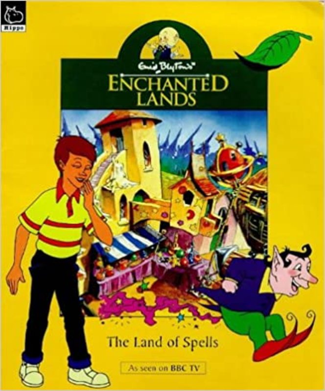 Book cover for "The Land Of Spells" by Enid Blyton