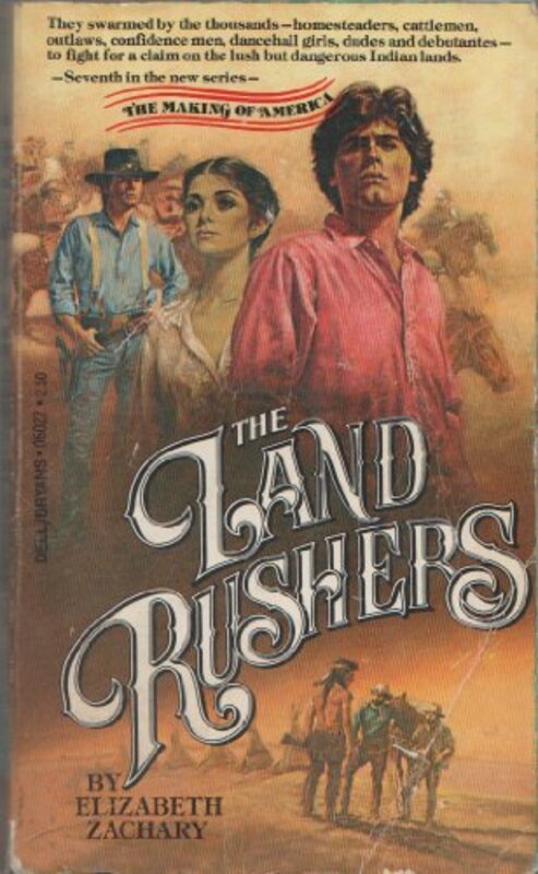 Book cover for "The Land Rushers" by Lee Davis Willoughby
