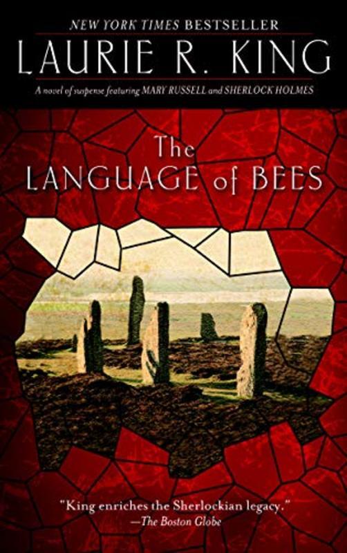 Book cover for "The Language of Bees" by Laurie R King