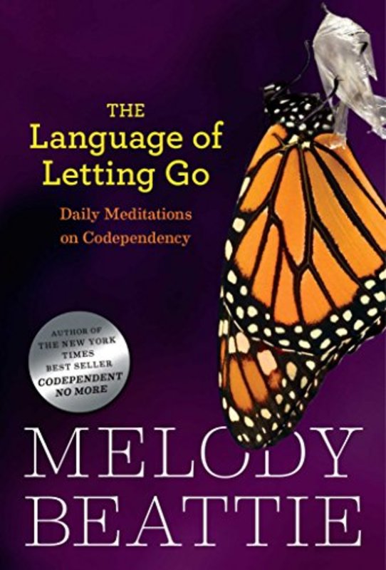 Book cover for "The Language of Letting Go" by Melody Beattie