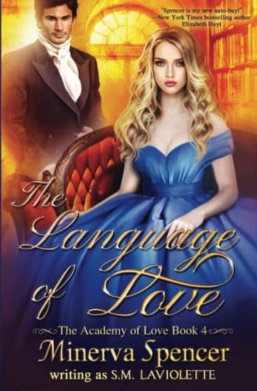 Book cover for "The Language of Love" by Minerva Spencer