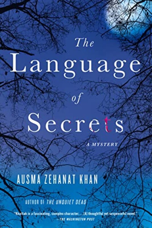 Book cover for "The Language of Secrets" by Ausma Zehanat Khan