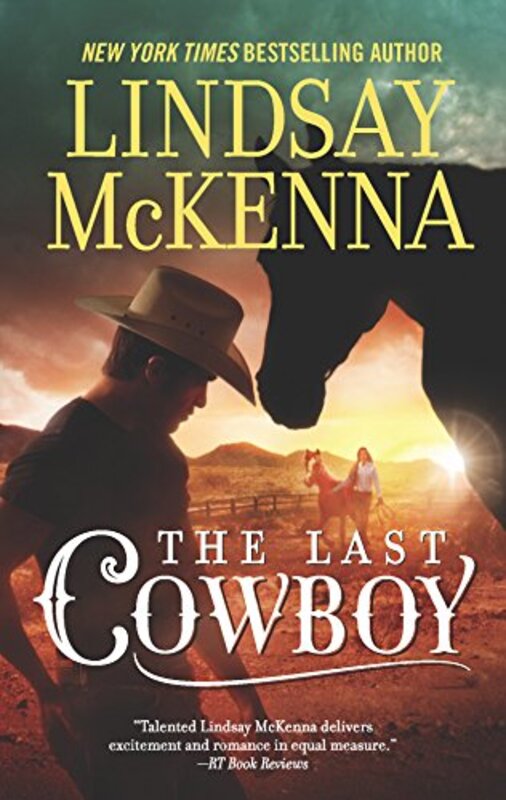 Book cover for "The Last Cowboy" by Lindsay McKenna