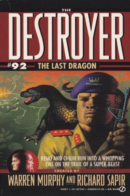 Book cover for "The Last Dragon" by Warren Murphy