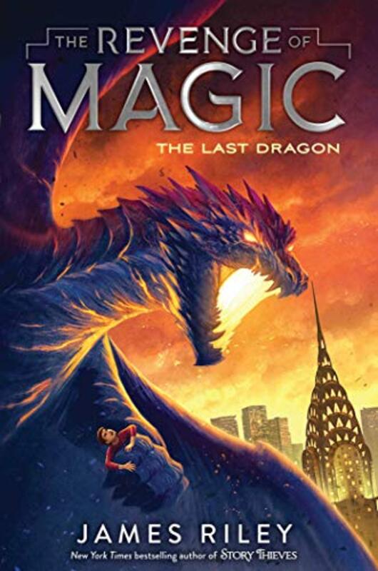 Book cover for "The Last Dragon" by James Riley