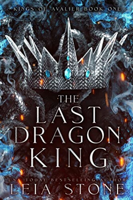 Book cover for "The Last Dragon King" by Leia Stone