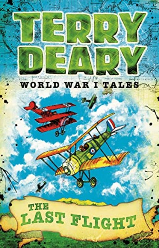 Book cover for "The Last Flight" by Terry Deary