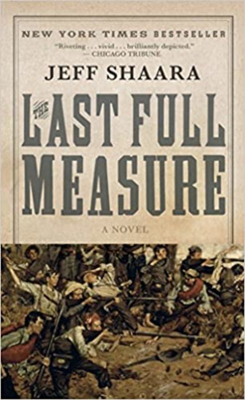 Book cover for "The Last Full Measure" by Jeff Shaara