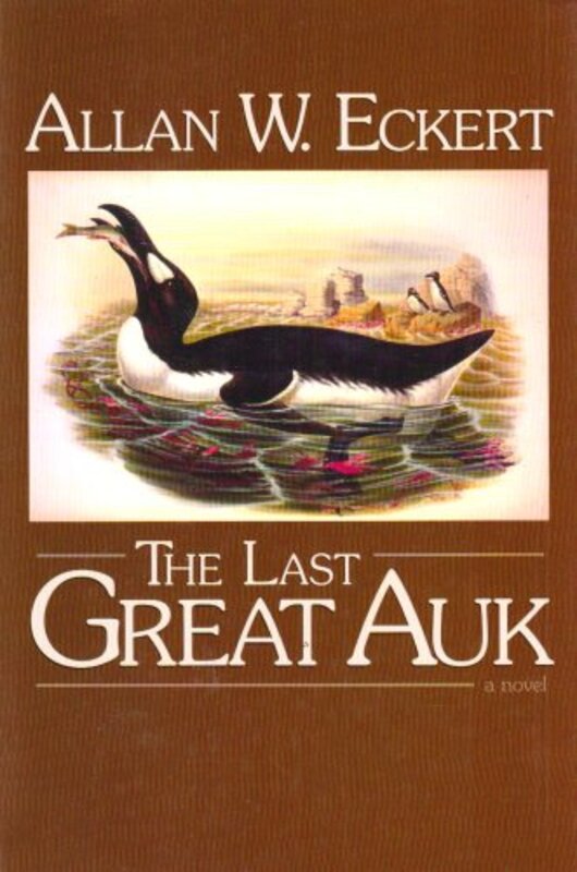 Book cover for "The Last Great Auk" by Allan W Eckert