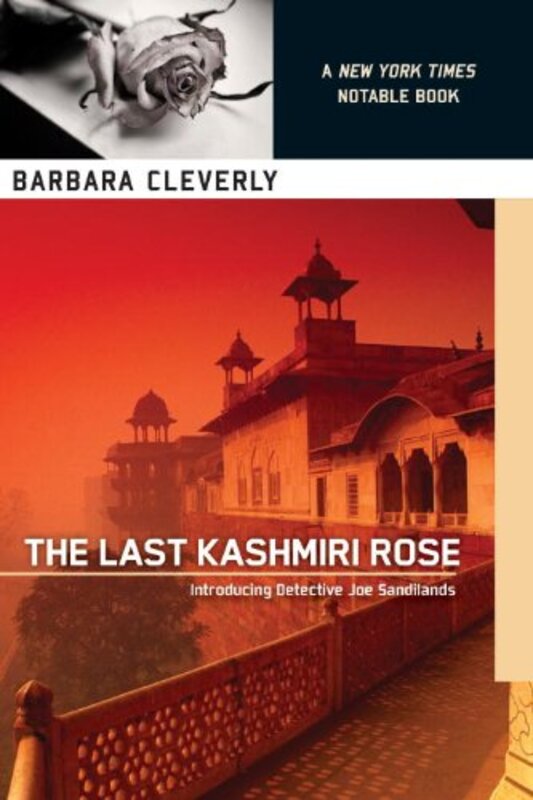 Book cover for "The Last Kashmiri Rose" by Barbara Cleverly