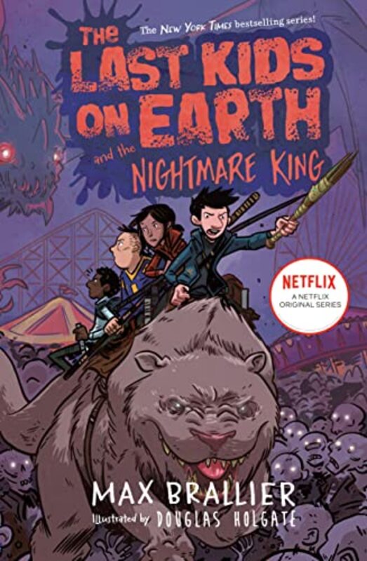 Book cover for "The Last Kids on Earth and the Nightmare King" by Max Brallier