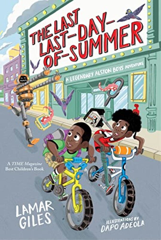 Book cover for "The Last Last-Day-of-Summer" by Lamar Giles