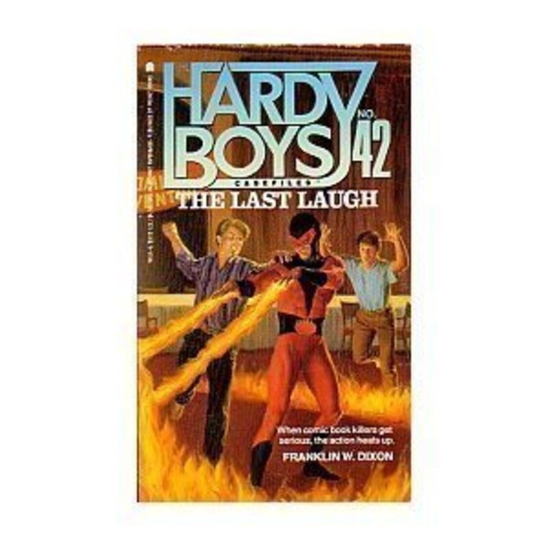 Book cover for "The Last Laugh" by Franklin W Dixon