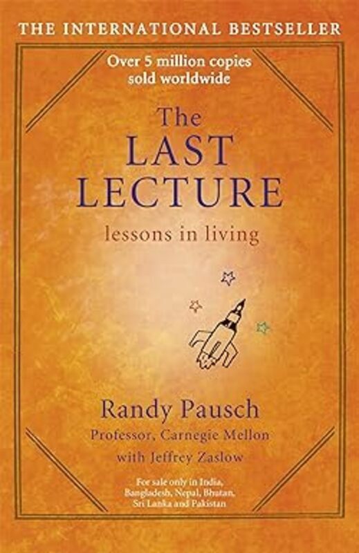 Book cover for "The Last Lecture" by Randy Pausch