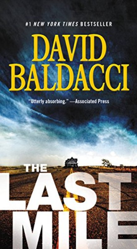 Book cover for "The Last Mile" by David Baldacci