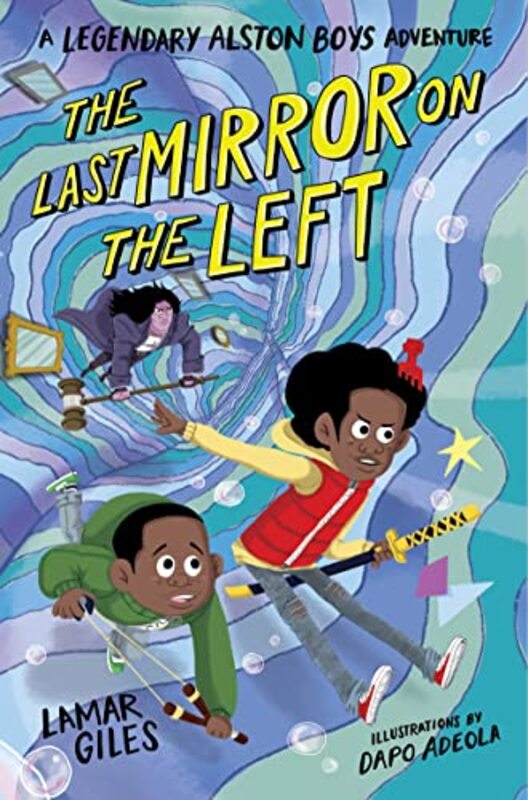 Book cover for "The Last Mirror on the Left" by Lamar Giles