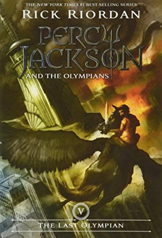 Book cover for "The Last Olympian"