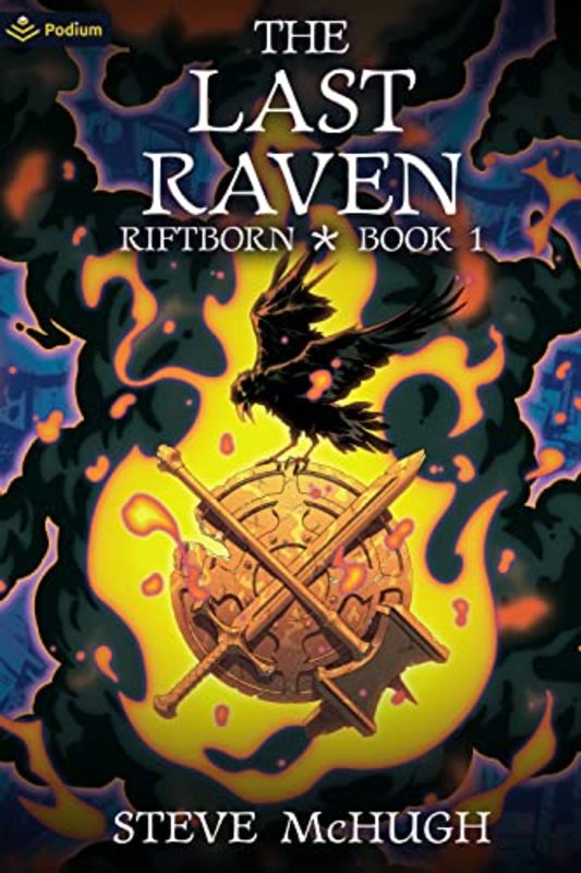 Book cover for "The Last Raven" by Steve McHugh