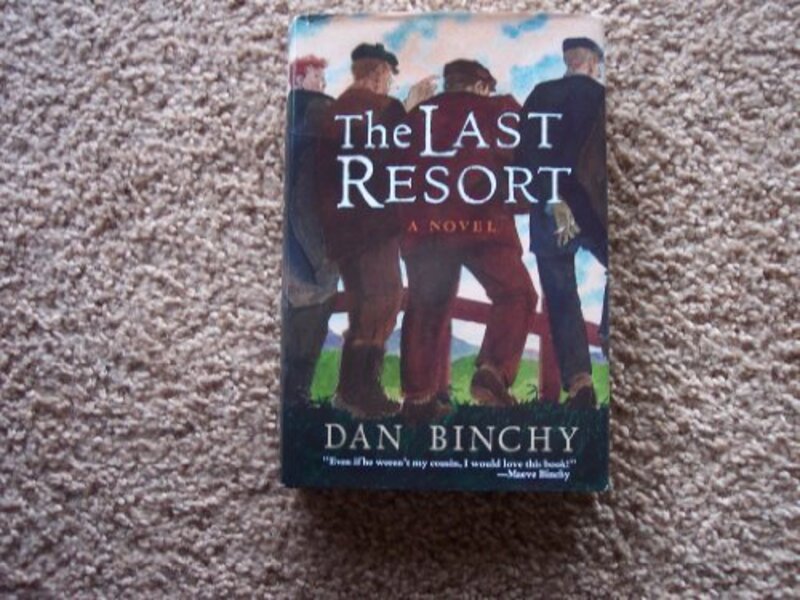 Book cover for "The Last Resort" by Dan Binchy