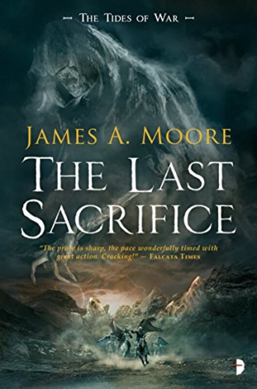 Book cover for "The Last Sacrifice" by James A Moore