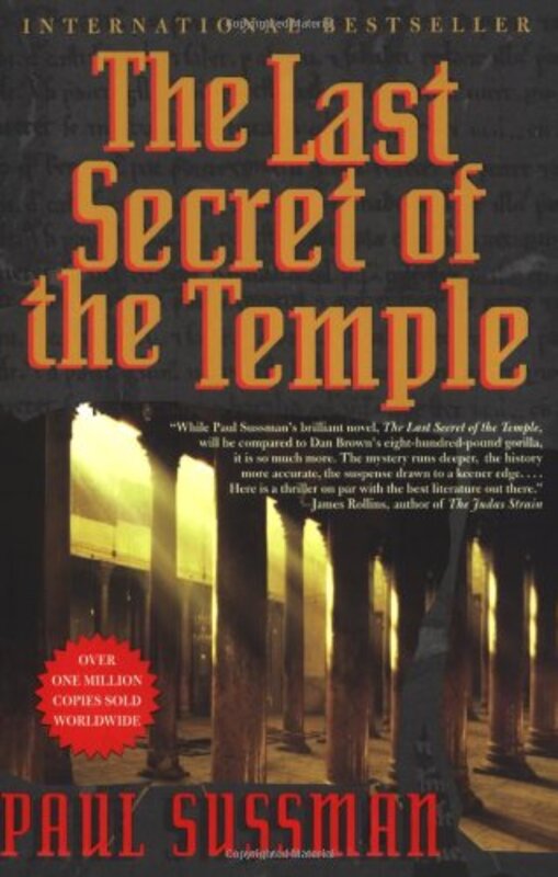 Book cover for "The Last Secret of the Temple" by Paul Sussman