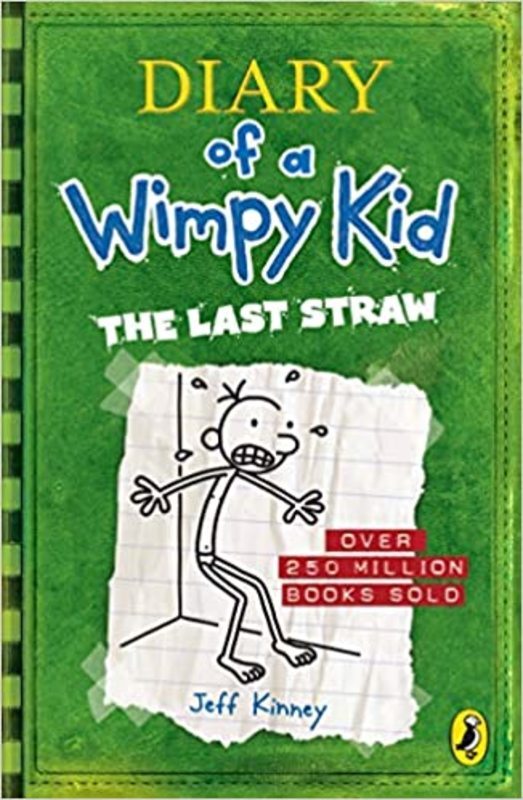 Book cover for "The Last Straw" by Jeff Kinney