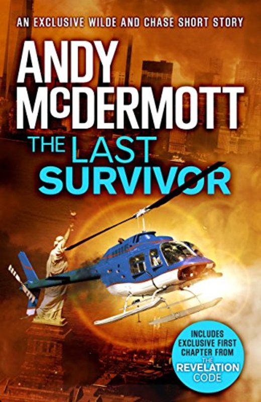 Book cover for "The Last Survivor" by Andy McDermott