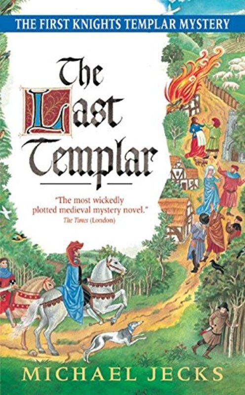 Book cover for "The Last Templar" by Michael Jecks