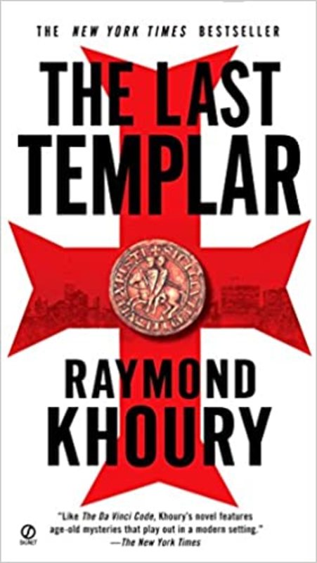 Book cover for "The Last Templar" by Raymond Khoury