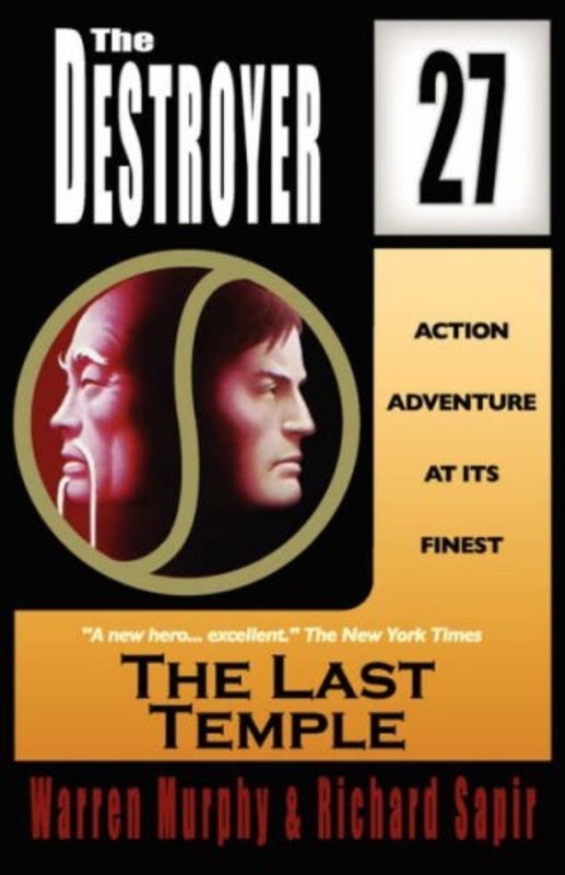 Book cover for "The Last Temple" by Warren Murphy