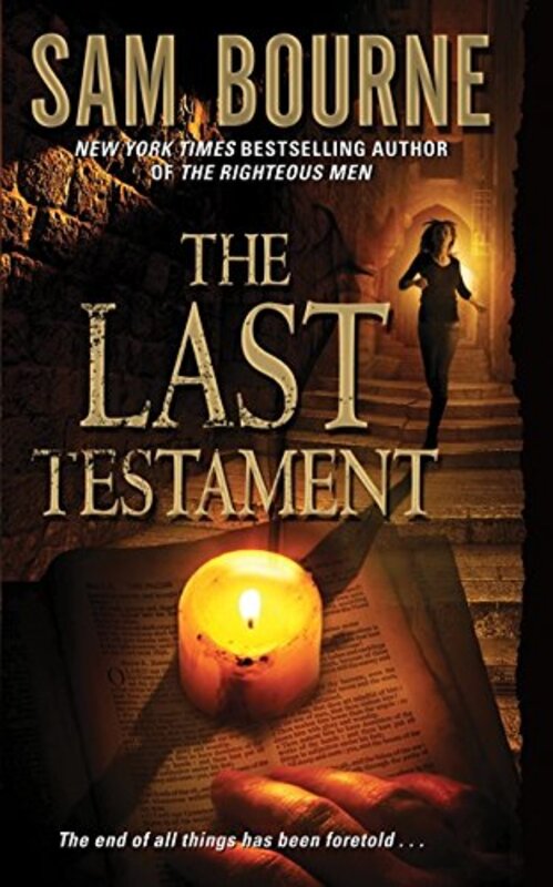 Book cover for "The Last Testament" by Sam Bourne