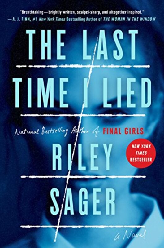 Book cover for "The Last Time I Lied" by Riley Sager