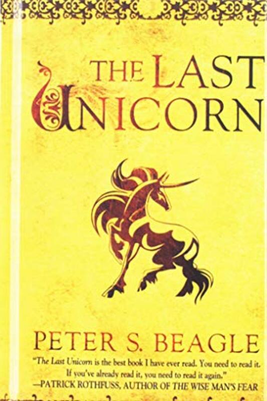 Book cover for "The Last Unicorn" by Peter S Beagle