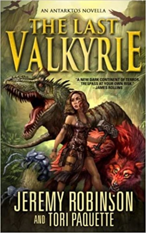 Book cover for "The Last Valkyrie" by Jeremy Robinson