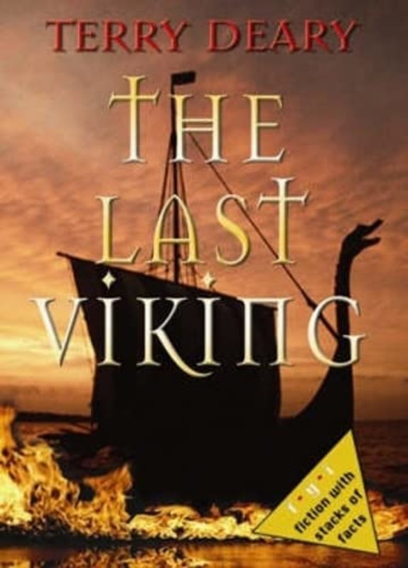 Book cover for "The Last Viking" by Terry Deary