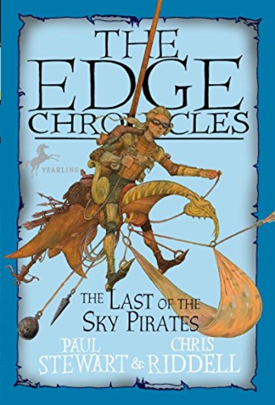 Book cover for "The Last of the Sky Pirates" by Paul Stewart