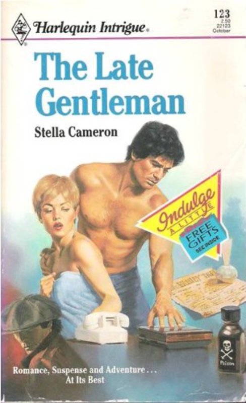 Book cover for "The Late Gentleman" by Stella Cameron