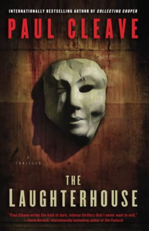 Book cover for "The Laughterhouse" by Paul Cleave