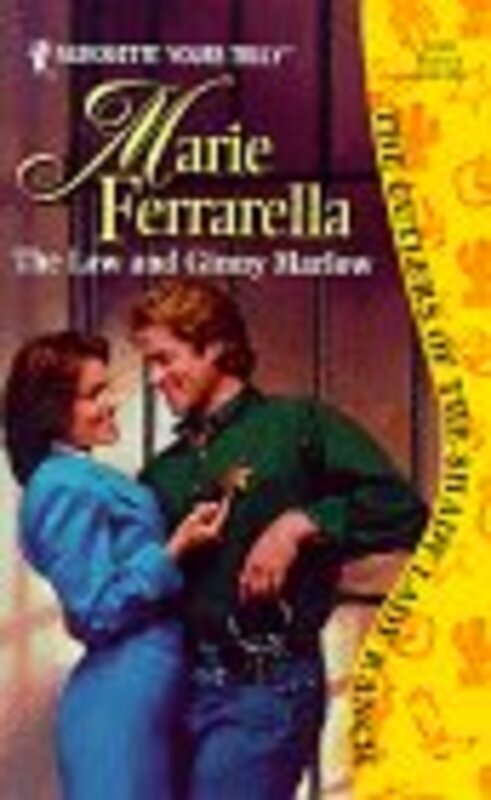 Book cover for "The Law and Ginny Marlow" by Marie Ferrarella