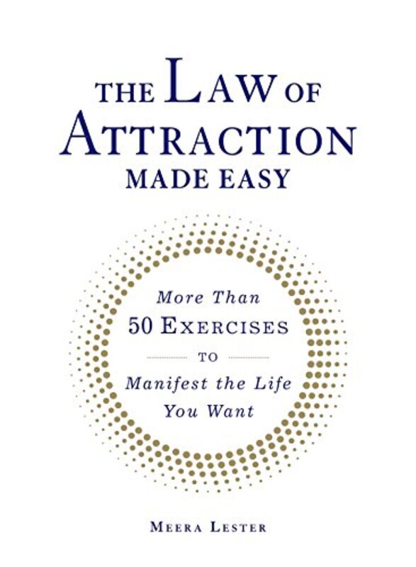 Book cover for "The Law of Attraction Made Easy" by Meera Lester