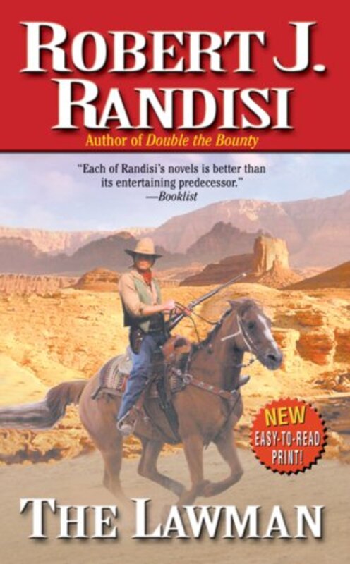 Book cover for "The Lawman" by Robert J Randisi
