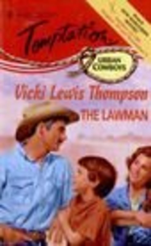 Book cover for "The Lawman" by Vicki Lewis Thompson