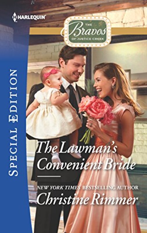 Book cover for "The Lawman's Convenient Bride" by Christine Rimmer