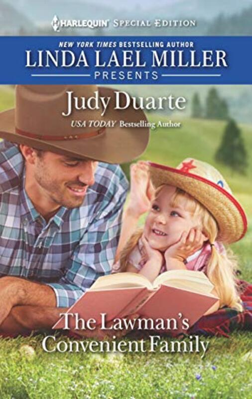 Book cover for "The Lawman's Convenient Family" by Judy Duarte