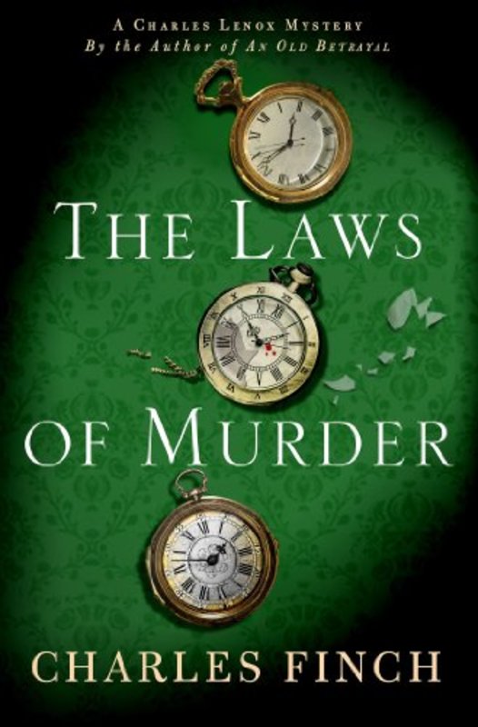 Book cover for "The Laws of Murder" by Charles Finch
