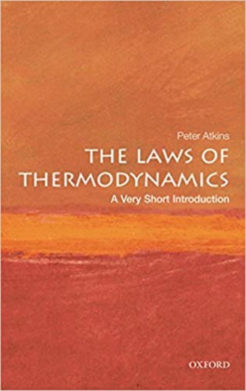 Book cover for "The Laws of Thermodynamics" by Peter Atkins