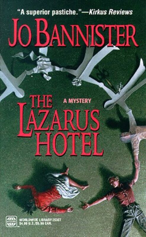 Book cover for "The Lazarus Hotel" by Jo Bannister